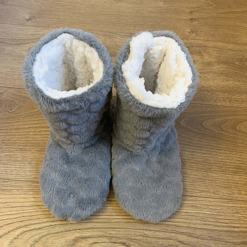 Pantufa Feminina de Inverno Antiderrapante Pelúciada