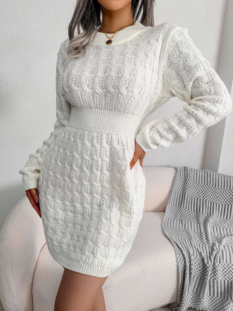 Vestido feminino em Tricô