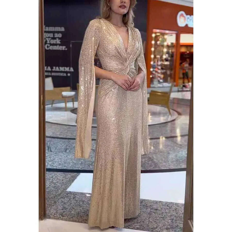 Vestido de Festa em Paetês - Elegance