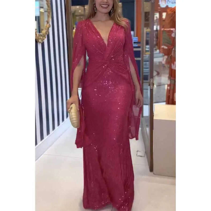 Vestido de Festa em Paetês - Elegance