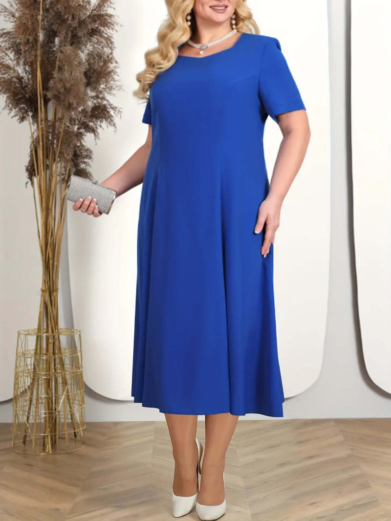 Vestido Longo de Festa Com Casaco Bordado - Plus Size